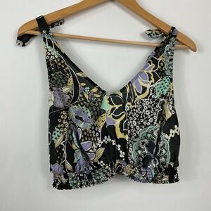 Intimately Free People Weekend In Montauk Floral Print Crop‎ Top XS